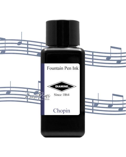Diamine Music Collection Fountain Pen Bottled Ink - 30ml - Chopin