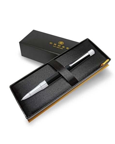 Cross Beverly Rollerball Pen - Black Lacquer
