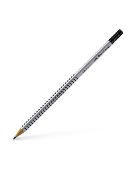Faber-Castell Blacklead Pencil Grip 2001 HB Eraser Tip (117200)