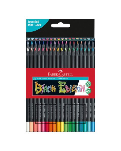 Faber-Castell Colour Pencils Black Edition X 36 116436