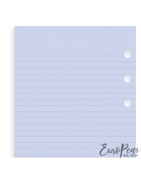 Filofax Personal Lavender Ruled Notepaper 