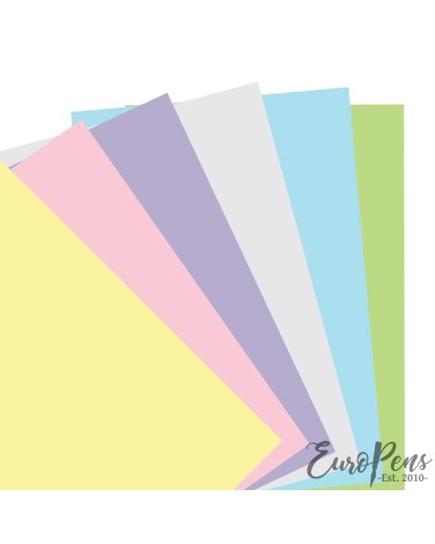 Filofax A5 Pastel Plain Paper