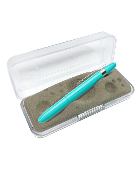Fisher Space Pen Bullet Ball Pen - Tahitian BLUE F400TBL + CLIP