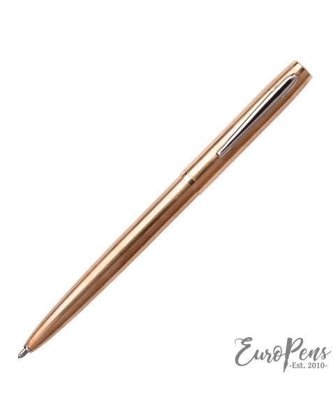 Fisher Space Pen Cap-O-Matic Ballpoint Pen - Brass (FM4RAW)
