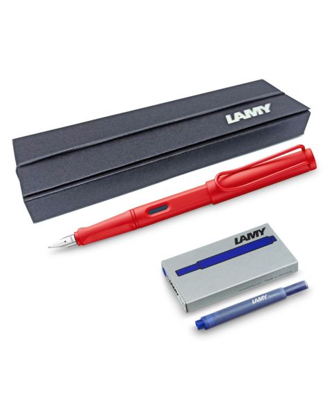 LAMY safari Fountain Pen - Strawberry (020) Limited Edition 2022 + Free Ink Cartridges