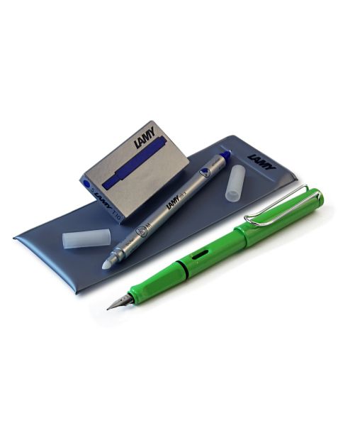 LAMY safari Fountain Pen School Kit - Green