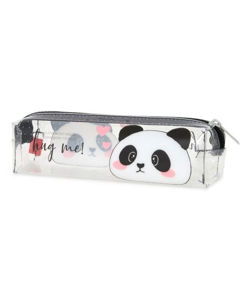Legami Transparent Pencil Case - Pencil Case - Panda