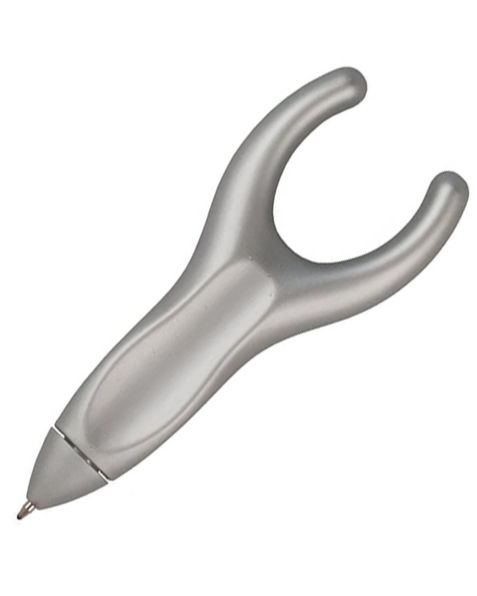 PenAgain ErgoSof (Silver) - With Two Refills