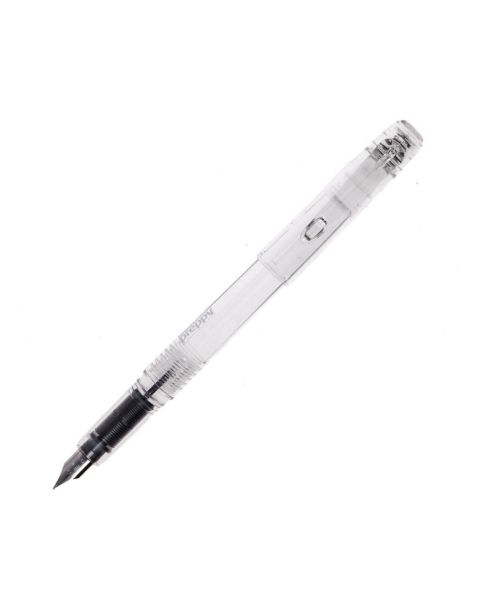 Platinum Preppy Fountain Pen - Fine - 03 Crystal (Clear) - 400#4-F