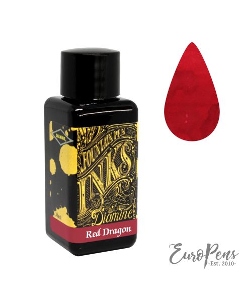 Diamine 30ml Bottled Ink - Red Dragon