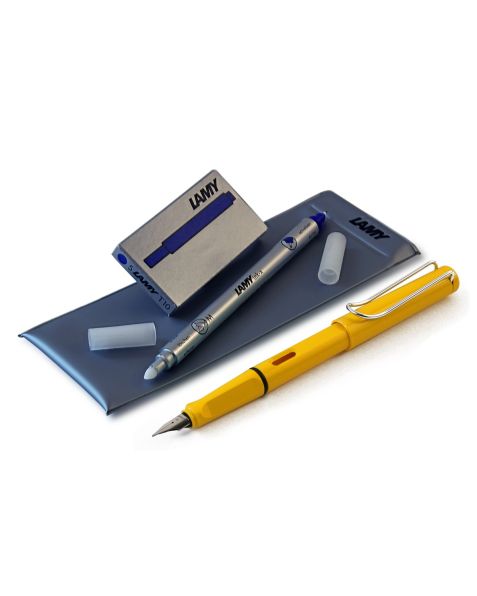LAMY safari Fountain Pen School Kit - Yellow