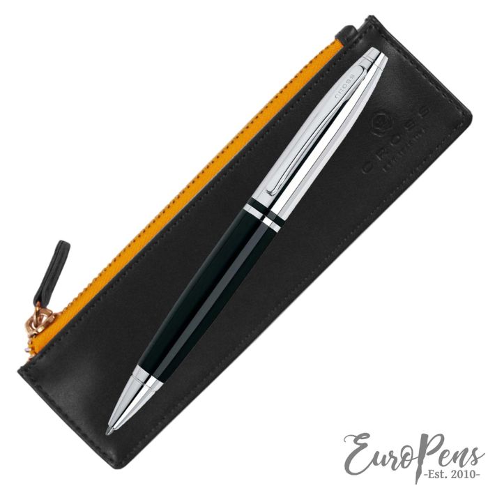 Cross Calais Ballpoint Pen - Chrome & Black Lacquer | Corporate Specialties